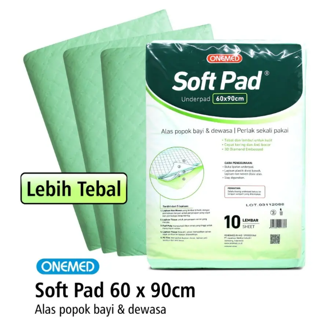 Underpad 60x90 cm Softpad OneMed